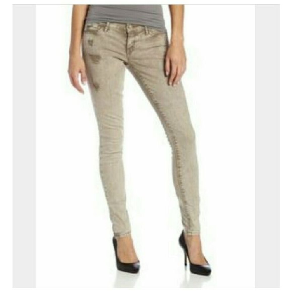 Dittos Mid Rise Skinny Jeans Wolf Gray